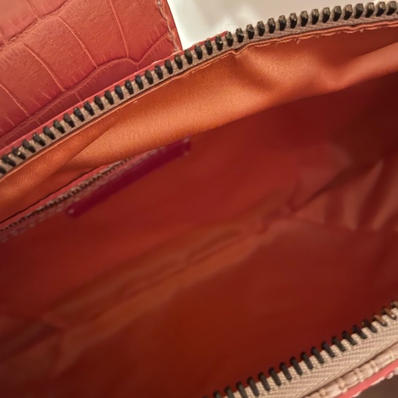 NWT Valentino Crocodile Raffia Hobo Bag - Picture 9 of 10